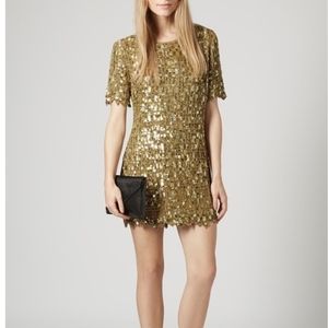 ✨Stunning Gold sequin dress ✨